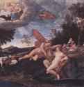 Меркурий и Аполлон. 1623 - 1625 - Mercury and Apollo. 1623 - 162578 x 92 смХолстБароккоИталияРим. Национальная галерея, Палаццо БарбериниБолонская школа